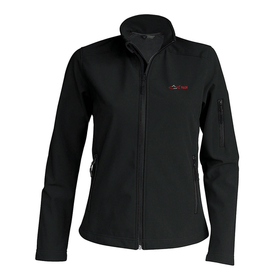 Women's Softshell Jacket – Black
