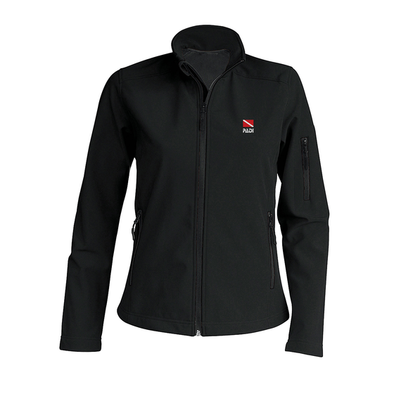 Women's Softshell Jacket – Black