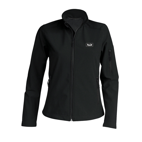 Women's Softshell Jacket – Black