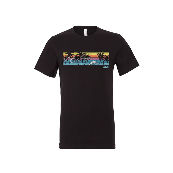 OceanVibes-VintageBlack-Tee-Front-Male