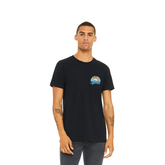 SaltySoul-VintageBlack-Tee-Front-Male-Model