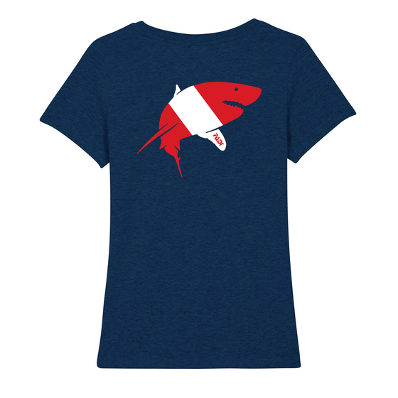 Women’s Dive Flag Great White Shark Tee