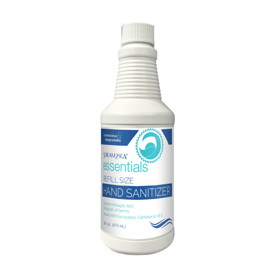 Stream2Sea Essentials Alcohol Hand Sanitizer Refill 16oz