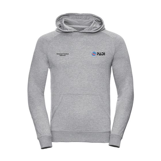 Advanced Freediver Instructor Unisex Hoodie - Grey