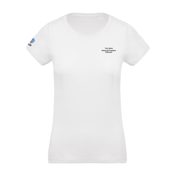 Advanced Freediver Instructor Women's T-Shirt - White