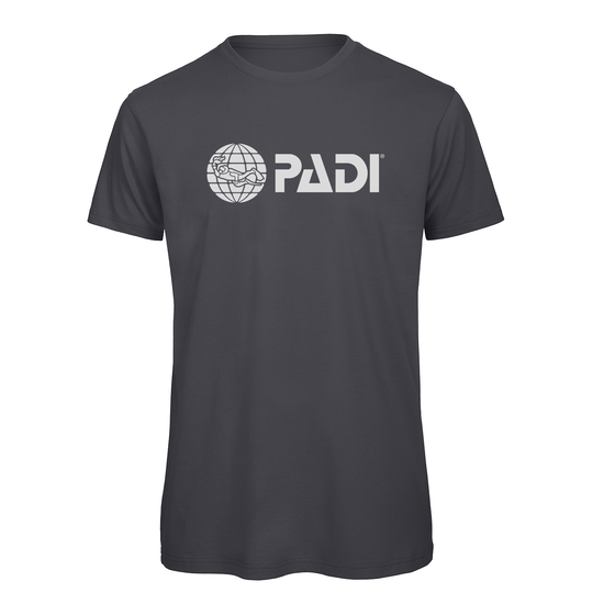 PADI Classic Logo Tee - Dark Grey