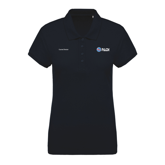 Course Director Women's Polo - Navy