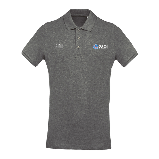 Divemaster Men's Polo - Grey