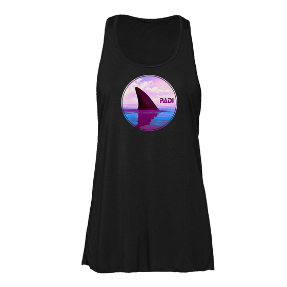 Women's Fin Sunset Tank- Black