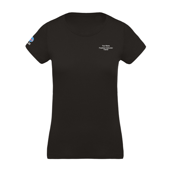 Freediver Instructor Trainer Women's T-Shirt - Black