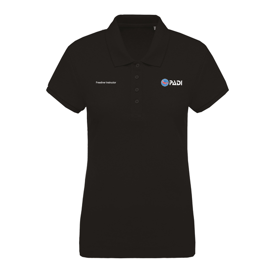 Freediver Instructor Women's Polo - Navy