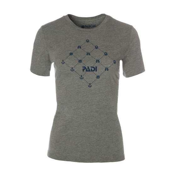 Scuba Pattern Tee - Grey