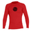 PADI Globe Men’s Rash Guard – Red