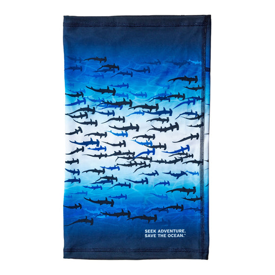 Hammerhead Sharks Recycled Plastic Face Mask / Sun Shield + 2 Filters