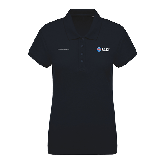 IDC Staff Instructor Women's Polo - Navy