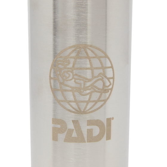 PADI X Klean Kanteen Insulated 20 oz Bottle - Brushed Stainless