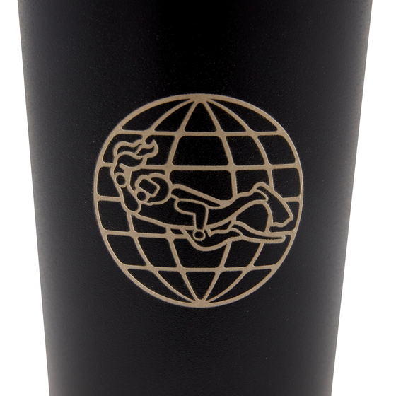 PADI X Klean Kanteen 16 oz Pint Glass - Matte Black