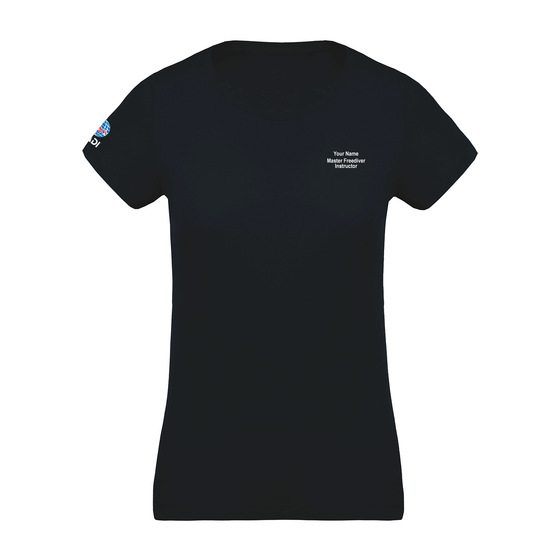 Master Freediver Instructor Women's T-Shirt - Navy