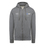 Master Freediver Instructor Unisex Zip Up Hoodie - Grey