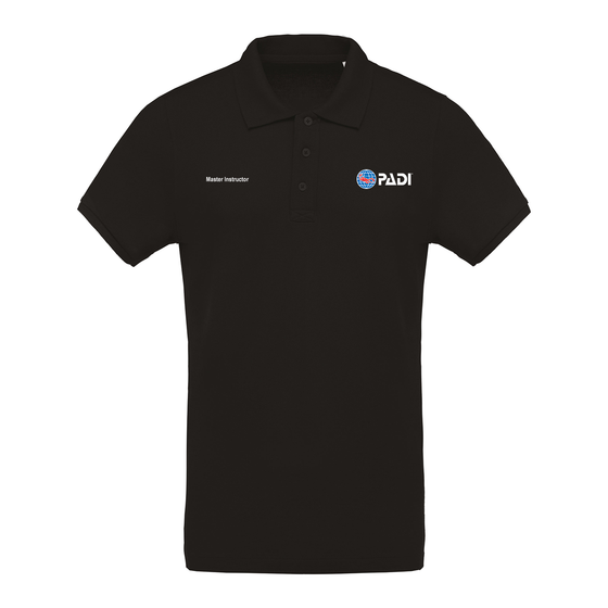Master Instructor Men's Polo - Black