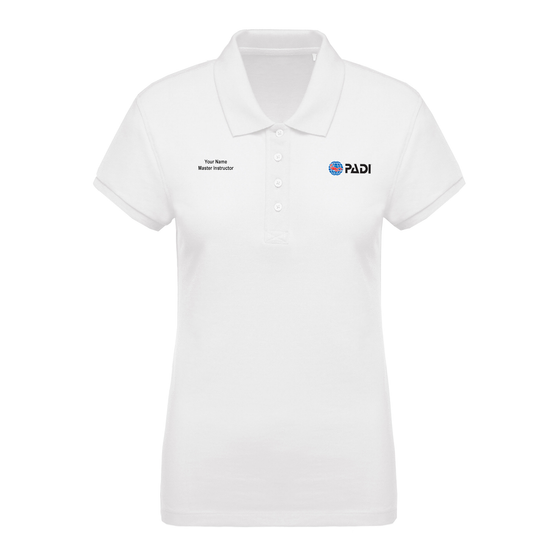 Master Instructor Women's Polo - White