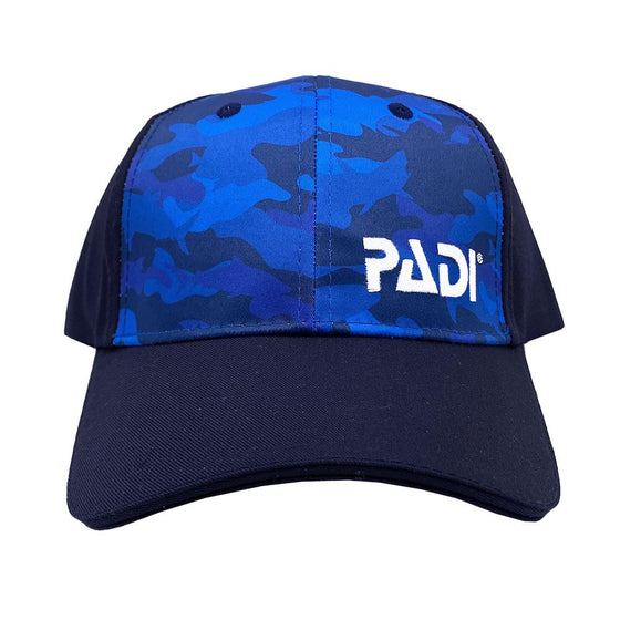 Recycled Plastic, PADI Blue Shark Camo Hat