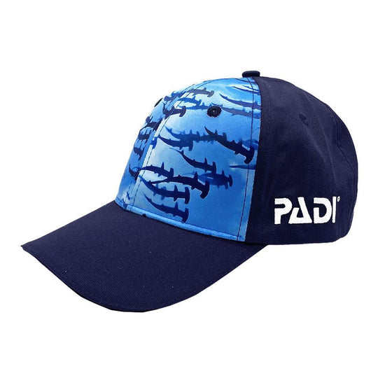 Recycled Plastic, Hammerhead Shark Hat - Navy