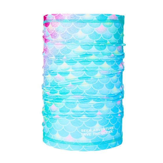 Mermaid Scales Recycled Plastic Face Mask / Sun Shield + 2 Filters