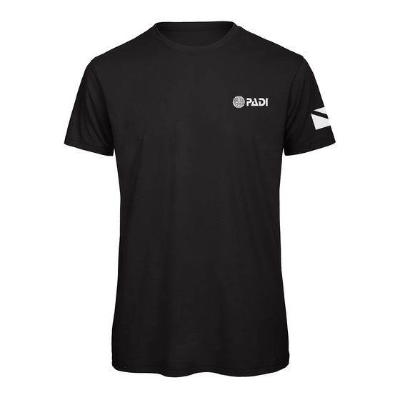 PADI Dive Flag One Colour-Black