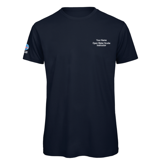 Open Water Scuba Instructor Men's T-Shirt - Navy