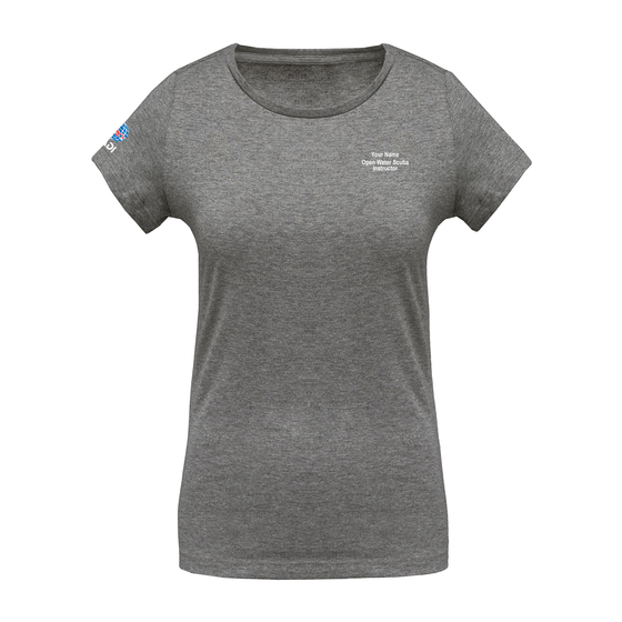 Open Water Scuba Instructor Women's T-Shirt - Grey