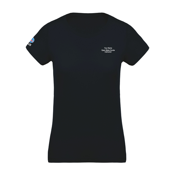 Open Water Scuba Instructor Women's T-Shirt - Navy