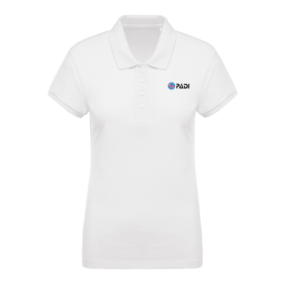Women's Polo - White
