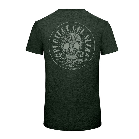 Unisex Protect Our Seas Charity Tee - Heather Forest