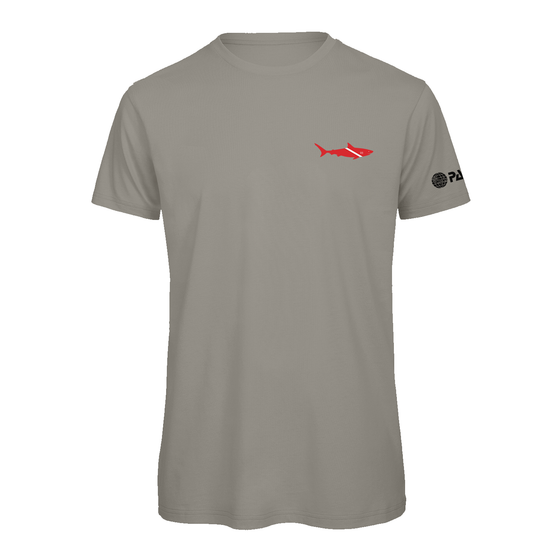 PADI Dive Flag Shark-Light Grey