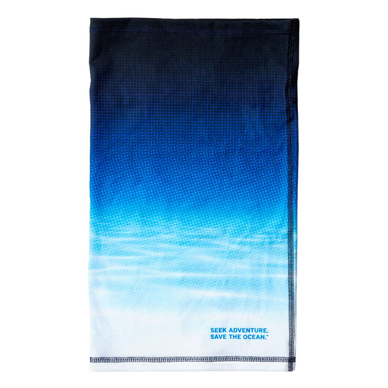 Tropical Seas Recycled Plastic Face Mask / Sun Shield + 2 Filters