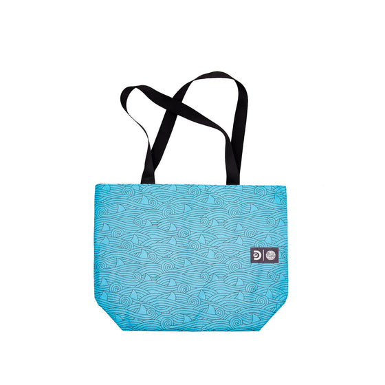 PADI-X-Discovery-Shark-Week-Fins-Up-Tyvek-Tote-Bag-1