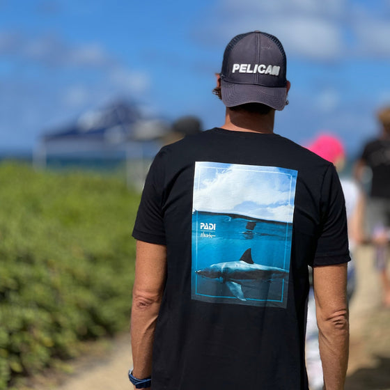 PADI-X-Mike-Coots-Great-White-Shark-Mens-Tee-1