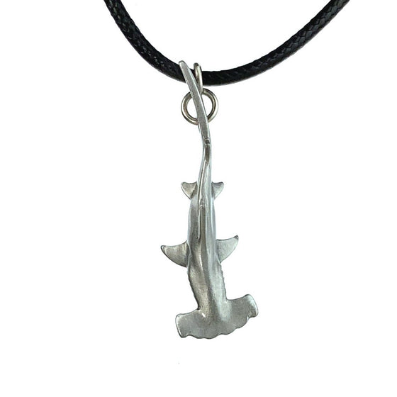 PADI_Hammerhead_Shark_Leather_Chord_Necklace_3