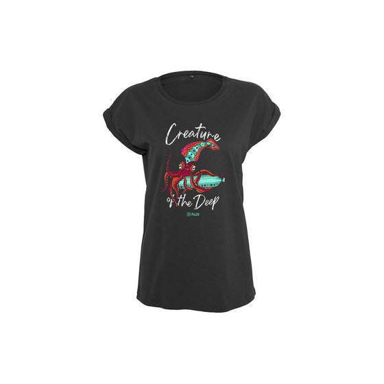 Creature of the Deep / Giant Squid Women's Flowy Tee