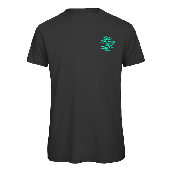 Unisex Sharks Are Calling Tee - Black