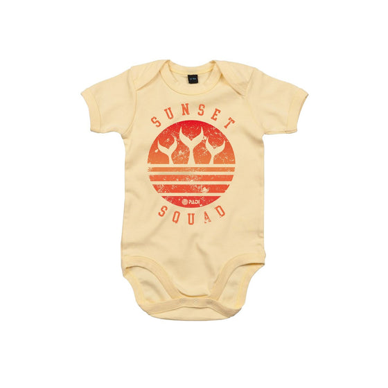 Mermaid Organic Cotton Baby Onesie / Bodysuit – Soft Yellow