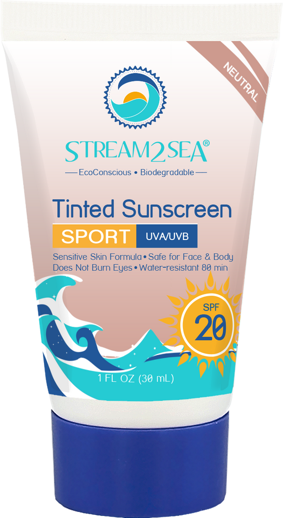 Stream2Sea Tinted Sunscreen SPF 20