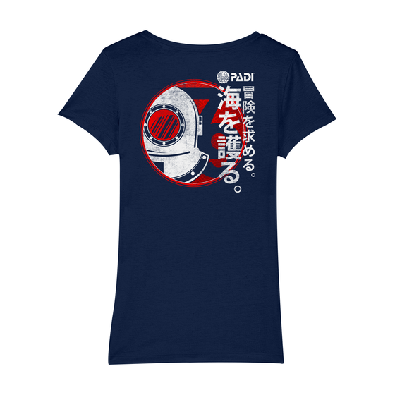 Women’s PADI Japan Retro Tee