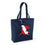 Bag - Navy Sea Creatures Tote Bag