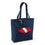 Bag - Navy Sea Creatures Tote Bag