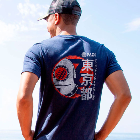 Men's PADI Japan Retro Tee
