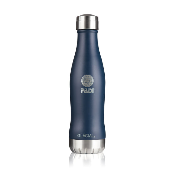 GLACIAL Matte Navy 13.5 Oz. Bottle