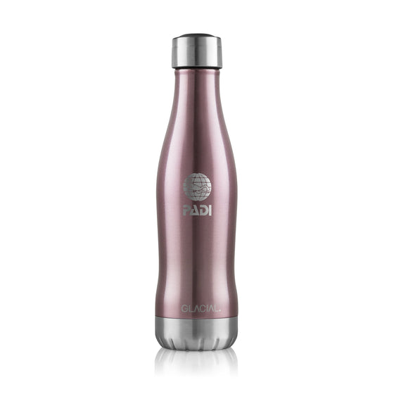 GLACIAL Metallic Pink 13.5 Oz. Bottle
