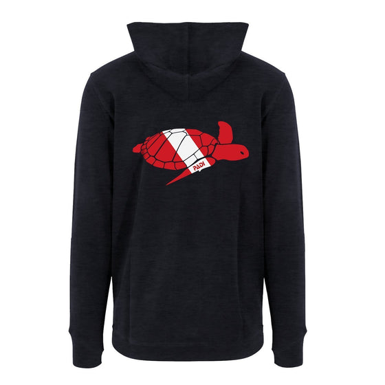 Hoodie - Unisex Turtle Zip Hoodie